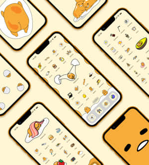 Gudetama resimleri — Galaxy Z Flip 8 Duvar Kağıdı