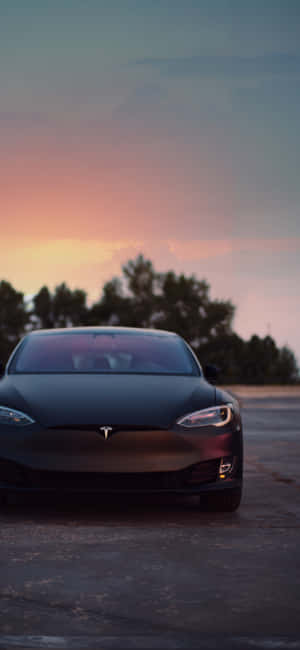 Tesla iPhone — Galaxy A54 Duvar Kağıdı