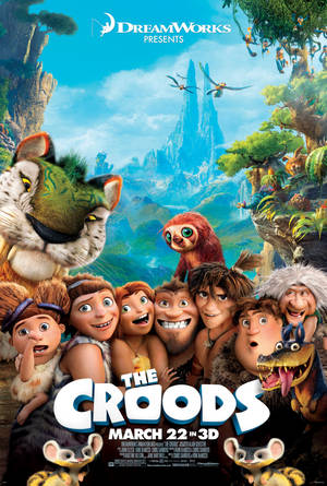 The Croods 3D Film Posteri — Huawei MatePad Air (2026) Duvar Kağıdı