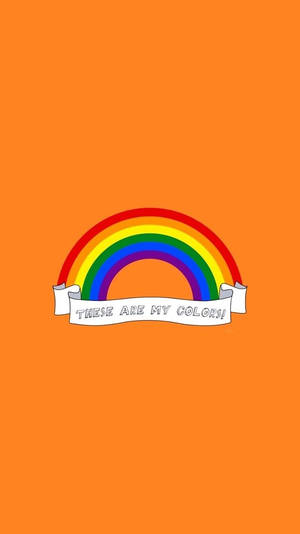 Estetik LGBT — Pastel gökkuşağı Duvar Kağıdı