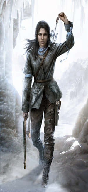 Iphone Xs Max Rise Of The Tomb Raider Arkaplanı — iPhone 11 Pro Max Duvar Kağıdı