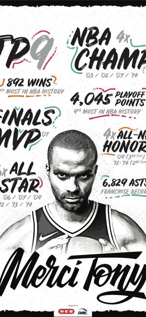 Tony Parker Basketbol İstatistikleri — iPhone 14 Duvar Kağıdı