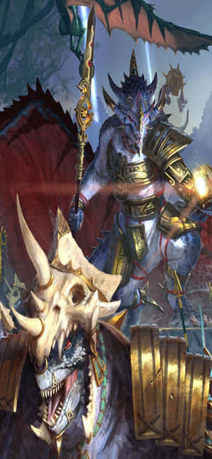 iPhone X Total War Warhammer Arka Planı — Realme C85 Duvar Kağıdı