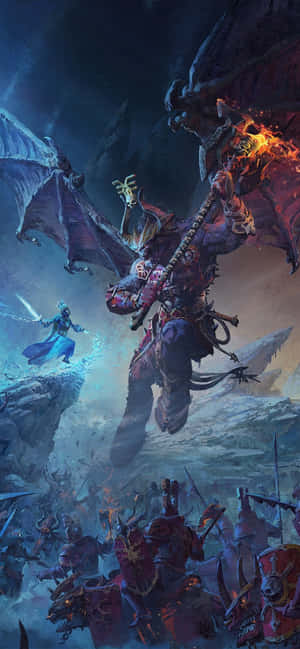 iPhone X Total War Warhammer Arka Planı — Realme C Duvar Kağıdı