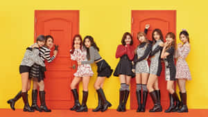 Twice K-pop grubunun büyüleyici anları — Twice Duvar Kağıdı