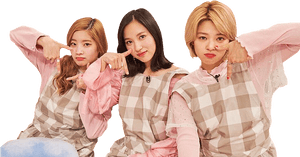 Twice Üyeleri Rahat Poz Veriyor