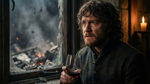 Tyrion Lannister, Kral Toprakları'nın kaosuna bakıyor — Game of thrones 8. sezon Duvar Kağıdı