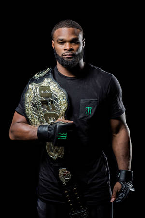 Tyron Woodley Şampiyonluk Kemerli duvar kağıdı — 2:3 Duvar Kağıdı