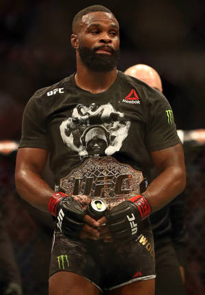 Tyron Woodley ve UFC Kemer duvar kağıdı — Loş Duvar Kağıdı