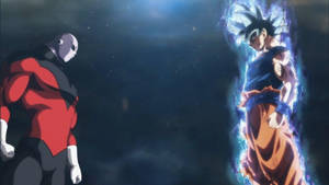 Jiren'e Karşı Ultra Instinct Goku — Ultra Instinct Goku Duvar Kağıdı