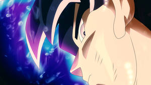 Ultra Instinct Goku Yakın Çekim Yüz — Ultra Instinct Goku Duvar Kağıdı