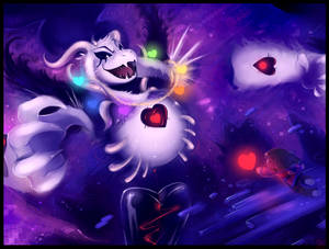 Undertale Flowey 4K oyun duvar kağıdı