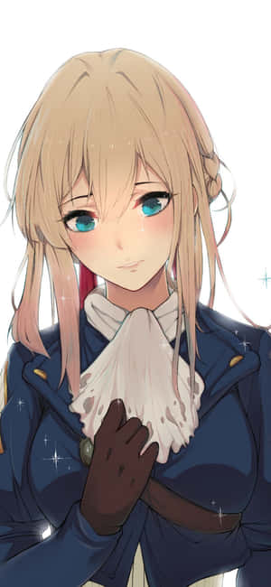 Violet Evergarden Iphone — Realme C Duvar Kağıdı