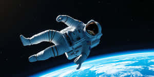 Uzay, Uzay Estetiği, Astronot, Uzaydaki Astronot, Astronot Arka Planı — Uzay Duvar Kağıdı