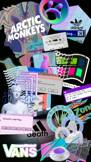 Vaporwave Kolaj Alternatif Estetik — Alt estetik Duvar Kağıdı