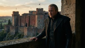 Varys bir balkondan geleceği düşünüyor — Game of thrones 8. sezon Duvar Kağıdı