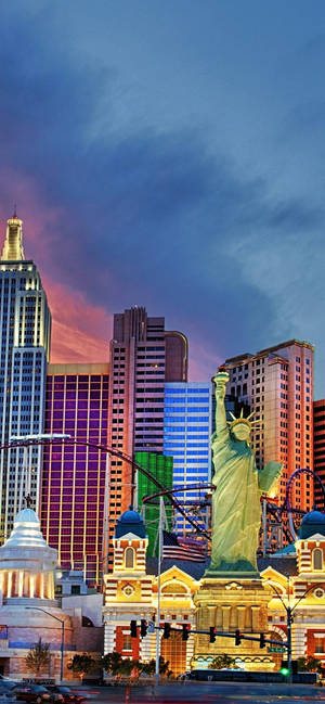 Vegas iPhone — Galaksi A17 Duvar Kağıdı