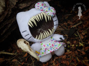 Venom Hello Kitty Cadılar Bayramı duvar kağıdı