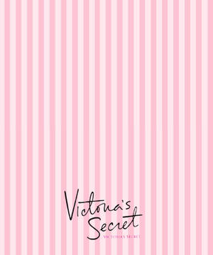 Victoria's Secret el yazısı logolu çizgiler duvar kağıdı — Motorola Razr Ultra 2026 Duvar Kağıdı