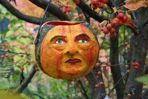 Vintage Cadılar Bayramı Jack O Lantern — Vintage Cadılar Bayramı Duvar Kağıdı