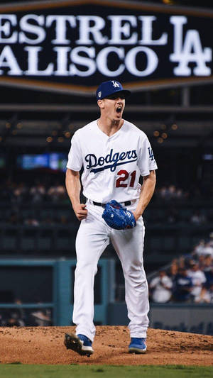 Walker Buehler Dodger 21 — 9:16 Duvar Kağıdı