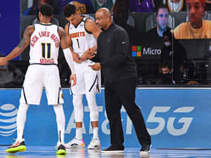 Wes Unseld Basketbol Koçu Kenar Çizgisi — Basketbol GIF Duvar Kağıdı