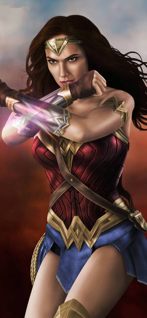 Wonder Woman 1984 klasik poz duvar kağıdı — iPhone 17 Pro Max Duvar Kağıdı