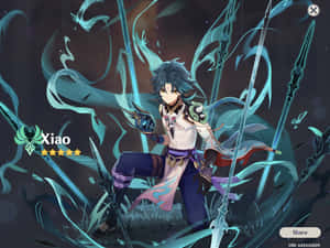 Xiao Splash Art PFP — Genshin impact GIF Duvar Kağıdı