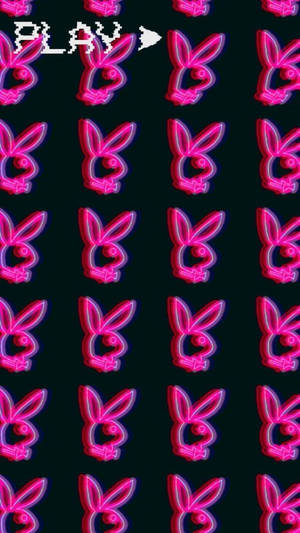 Y2k Estetiği Pembe Playboy Tavşanı