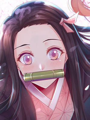 Yakın Çekim Demon Slayer Nezuko