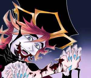 Yaralı Soğuk Demon Slayer — Cool Demon Slayer Duvar Kağıdı