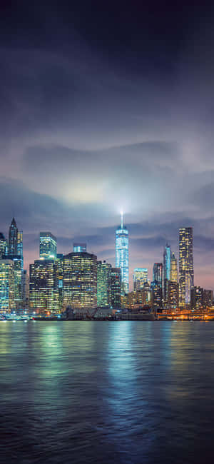 iPhone X New York Arka Planı — Realme C73 Duvar Kağıdı
