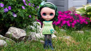 Yeşil Saçlı Bratz Estetiği duvar kağıdı — Neon yeşili estetiği Duvar Kağıdı