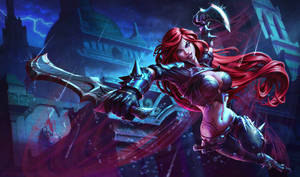 LOL Katarina 4K oyun duvar kağıdı