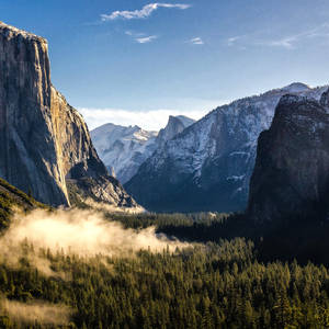Yosemite vadisi iPad görseli duvar kağıdı