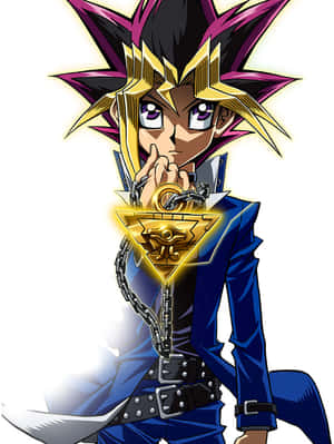 Yugi Muto, Oyunların Kralı, aksiyonda — Kindle Duvar Kağıdı