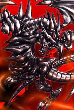YuGiOh Ejderhaları Güçlerini Gösteriyor — iPad Mini Duvar Kağıdı