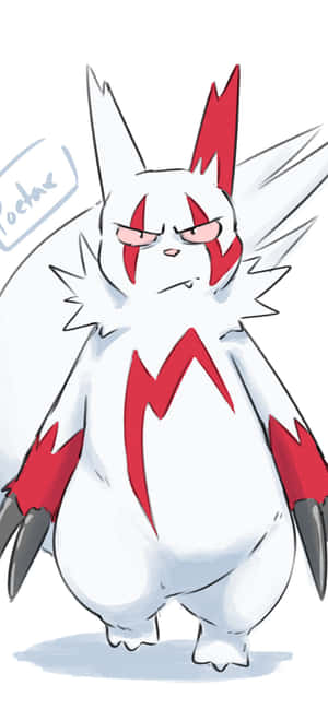 Zangoose'un Kızgın Yüzü — Galaxy S25 Edge Duvar Kağıdı