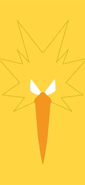 Zapdos Minimalist Yüz — Xiaomi 17 Max Duvar Kağıdı